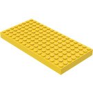LEGO Geel Steen 8 x 16 (4204 / 44041)