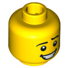 LEGO Yellow Bunny Suit Guy Head (Safety Stud) (3626 / 10014)