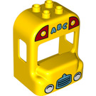 LEGO Gelb Bus Vorderseite 4 x 4 x 3 (19804 / 20854)