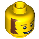 LEGO Yellow Butcher Head (Safety Stud) (3626)