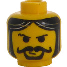 LEGO Gelb  Castle Kopf (Sicherheitsbolzen) (3626)