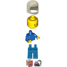 LEGO Gelb Castle Knight Blau Cavalry Minifigur