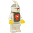 LEGO Gul Slott Riddare Vit Cavalry Minifigur