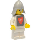 LEGO Gul Slott Riddare Vit Minifigur