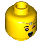 LEGO Yellow Chang'e Minifigure Head (Recessed Solid Stud) (3626 / 81097)