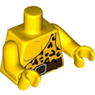 LEGO Yellow Circus Strong Man Minifig Torso (973 / 88585)