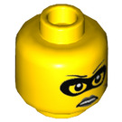 LEGO Geel Clara Minifigure Hoofd (Verzonken Solid Stud) (3626 / 68020)