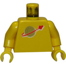 LEGO Geel Classic Ruimte Minifig Torso (973)