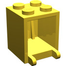 LEGO Yellow Container 2 x 2 x 2 with Solid Studs (4345)