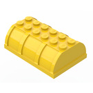 LEGO Jaune Récipient 4 x 6 Couvercle  (4238 / 33341)