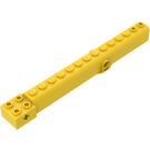 LEGO Geel Kraan Arm Buiten met Pegholes (57779)
