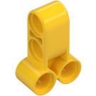 LEGO Yellow Cross Block 2 X 3 with Four Pinholes (32557)