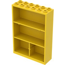 LEGO Geel Kast 2 x 6 x 7 Fabuland