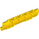 LEGO Yellow Curved Panel 11 x 3 with 10 Pin Holes (11954)