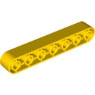 LEGO Yellow Dacta Statics Beam with 7 Holes (6524)