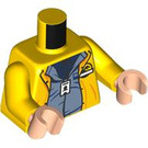 LEGO Geel Dennis Nedry Minifig Torso (973 / 76382)