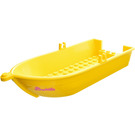 LEGO Yellow Dinghy 8 x 18 x 3 1/3 with Belville Sticker (33129)