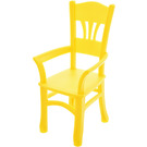 LEGO Gelb Dining Table Chair (6925)