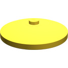LEGO Yellow Dish 4 x 4 (Open Stud) (35394)