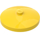 LEGO Yellow Dish 4 x 4 (Solid Stud) (3960 / 30065)