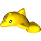 LEGO Yellow Dolphin with Gold Patches (67739 / 69528)