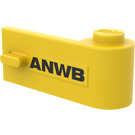 LEGO Yellow Door 1 x 3 x 1 Right with 'ANWB' Sticker (3821)