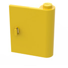 LEGO Yellow Door 1 x 3 x 3 Right with Solid Hinge (3190)