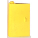 LEGO Yellow Door 1 x 3 x 4 Left with Solid Hinge (445)