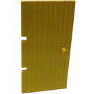 LEGO Yellow Door 1 x 4 x 6 Grooved (3644)