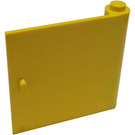 LEGO Yellow Door 1 x 5 x 4 Right with Thick Handle (3194)