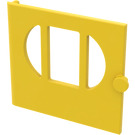 LEGO Yellow Door 1 x 6 x 5 Fabuland with 3 Windows