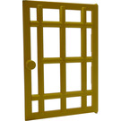 LEGO Yellow Door 1 x 6 x 7 with Bars (4611)