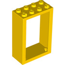 LEGO Yellow Door Frame 2 x 4 x 5 (4130)