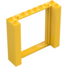 LEGO Gelb Tür Rahmen 2 x 8 x 6 (80400)