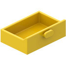 LEGO Gul Drawer utan förstärkning (4536)