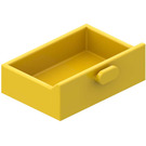 LEGO Jaune Drawer sans renfort (4536)