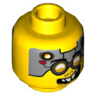 LEGO Jaune Drillex Minifigure Diriger (Goujon solide encastré) (3626 / 20371)