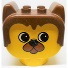 LEGO Yellow Duplo Barnaby Bear Head