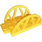 LEGO Yellow Duplo Bascule 4 x 8 x 2.5 (31208)