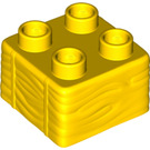 LEGO Gelb Duplo Backstein 2 x 2 Hay (69716)