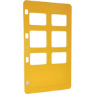 LEGO Yellow Duplo Door 1 x 4 x 6 with Six Panes