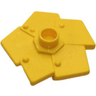 LEGO Geel Duplo Bloem met Plates (44519)