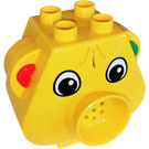 LEGO Yellow Duplo Wazo Head