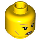 LEGO Yellow Elf Maiden Minifigure Head (Recessed Solid Stud) (3626 / 32617)