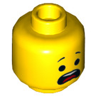 LEGO Yellow Emmet Minifigure Head (Recessed Solid Stud) (3626 / 65684)