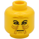 LEGO Jaune Emperor Palpatine Tête (Clou de sécurité) (3626)