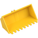 LEGO Jaune Godet d'Excavatrice 4 x 8 avec Click Charnière 2-Finger (47508)