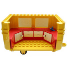 LEGO Jaune Fabuland Caravan Corps
