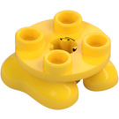 LEGO Gelb Feet 2 x 2 (66858)