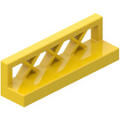 LEGO Żółty Ogrodzenie 1 x 4 x 1 Lattice (3633)